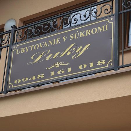 Ubytovanie Luky Hotel Bojnice Exterior foto